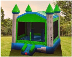 Green Marble Castle Bouncer